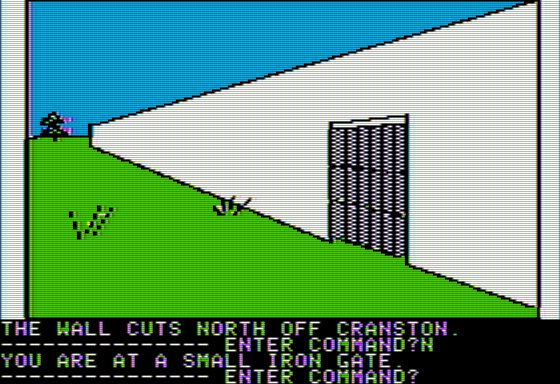 Hi-Res Adventure #3: Cranston Manor (TV Emulation/Apple II/English)