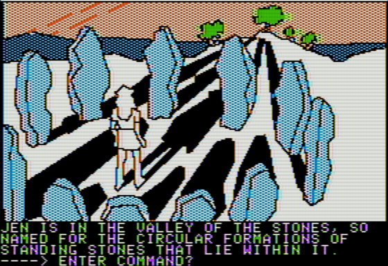 Hi-Res Adventure #6: The Dark Crystal (TV Emulation/Apple II/English)