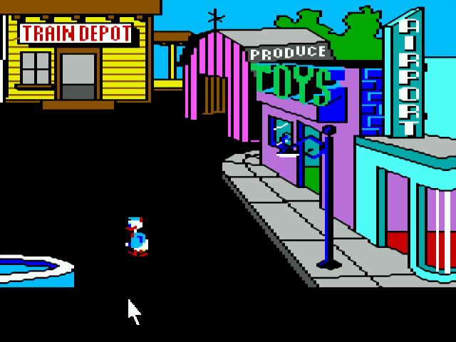 Donald Duck's Playground (DOS/English)