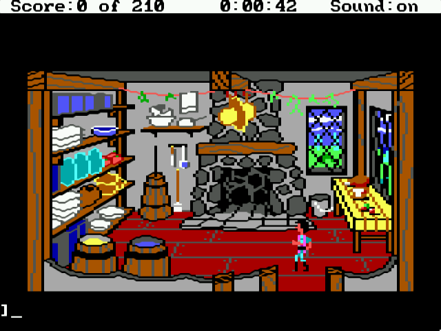 King's Quest III: To Heir Is Human (DOS/English)