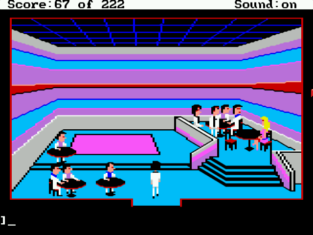 Leisure Suit Larry in the Land of the Lounge Lizards (Amiga/English)