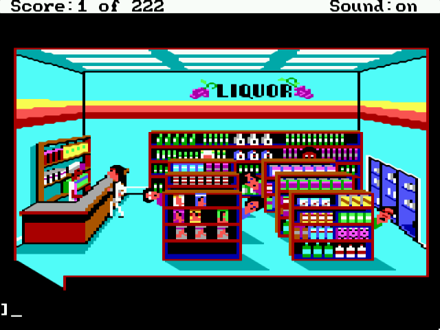 Leisure Suit Larry in the Land of the Lounge Lizards (DOS/English)