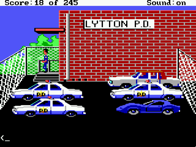 Police Quest: In Pursuit of the Death Angel (DOS/English)