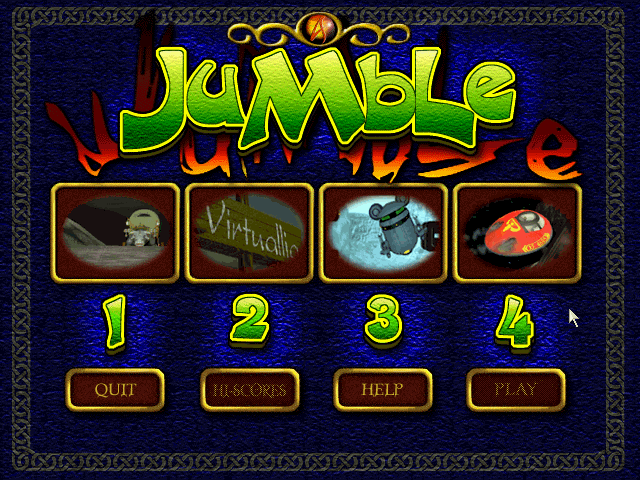 Simon the Sorcerer's Puzzle Pack: Jumble (Windows/English)