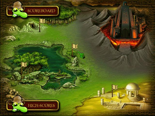 Simon the Sorcerer's Puzzle Pack: Swampy Adventures (Windows/English)