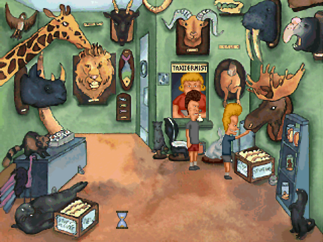 MTV's Beavis and Butt-Head in Virtual Stupidity (Windows/English)
