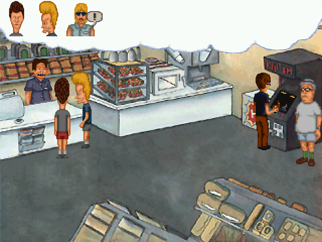 MTV's Beavis and Butt-Head in Virtual Stupidity (Windows/English)
