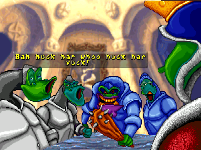 Blazing Dragons (PlayStation/English)