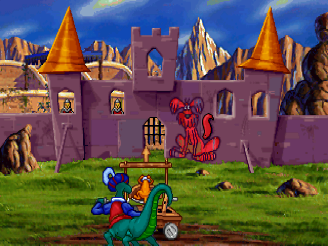Blazing Dragons (PlayStation/English)