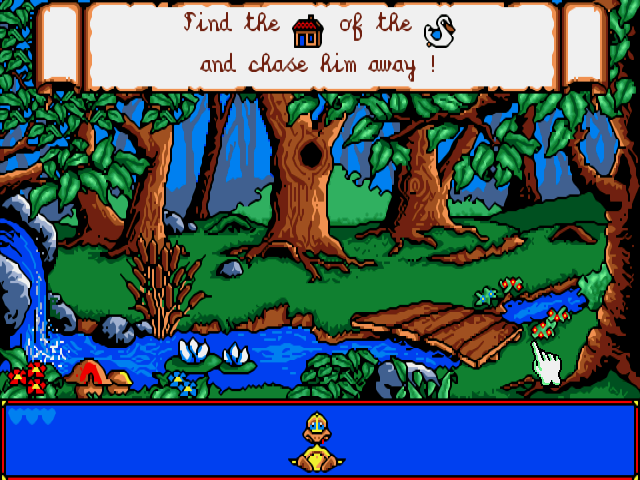 Once Upon A Time: Little Red Riding Hood (DOS/English)