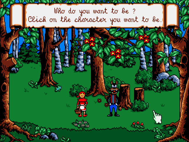 Once Upon A Time: Little Red Riding Hood (DOS/English)