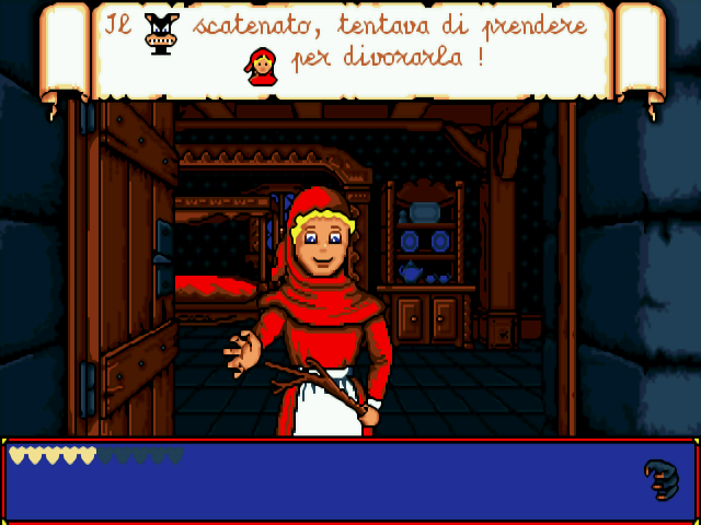 Once Upon A Time: Little Red Riding Hood (DOS/Italian)