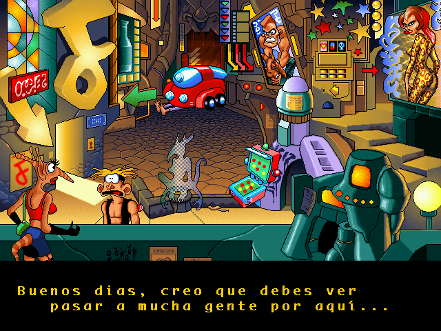 The Bizarre Adventures of Woodruff and the Schnibble (Windows/Spanish)