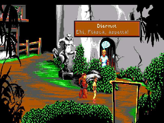 Lure of the Temptress (EGA/DOS/Italian)
