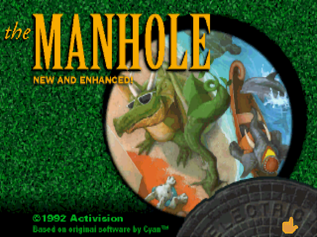 The Manhole (DOS/English)
