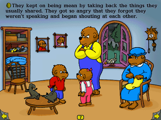 The Berenstain Bears Get in a Fight (Windows/English)