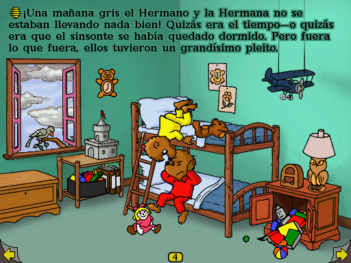 The Berenstain Bears Get in a Fight (Windows/Spanish)