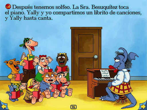 Little Monster at School (Windows/Spanish)