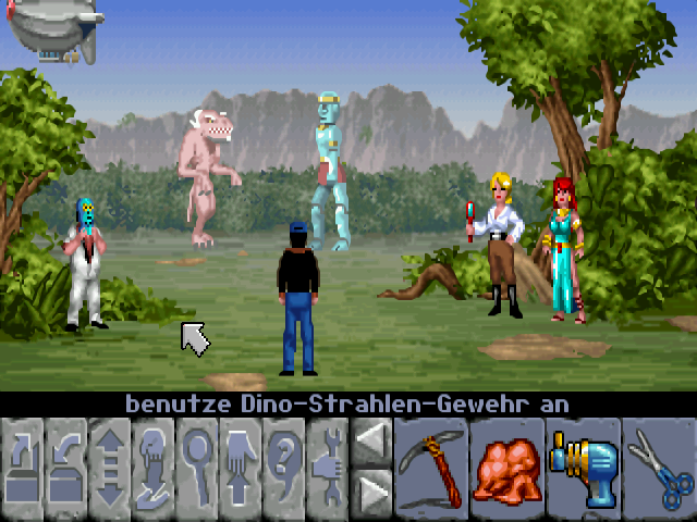 Flight of the Amazon Queen (DOS/German)