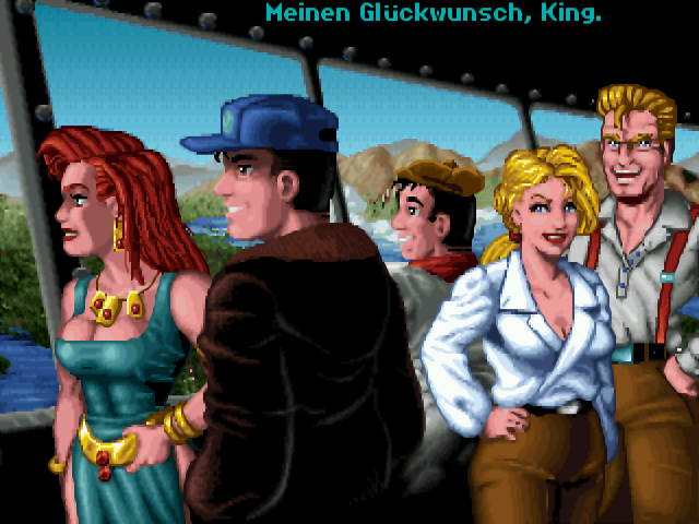 Flight of the Amazon Queen (DOS/German)