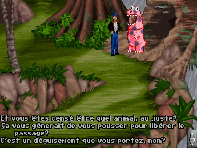 Flight of the Amazon Queen (DOS/French)