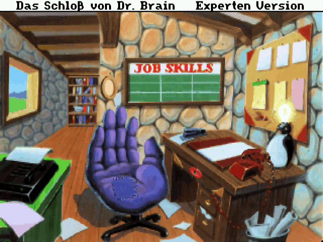Castle of Dr. Brain (VGA/DOS/German)