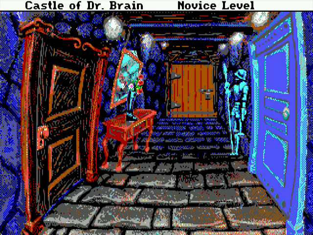 Castle of Dr. Brain (EGA/DOS/German)