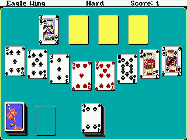 Hoyle: Official Book of Games - Volume 2: Solitaire (DOS/English)