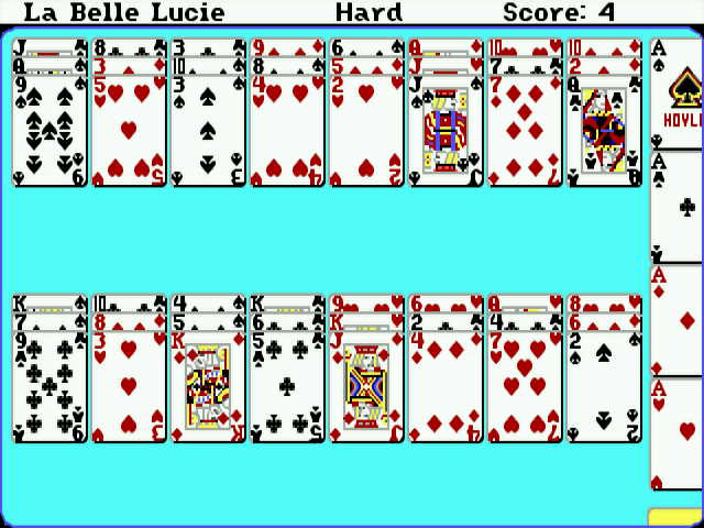 Hoyle: Official Book of Games - Volume 2: Solitaire (DOS/English)