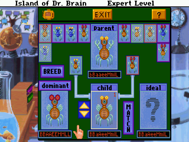 The Island of Dr. Brain (DOS/English)