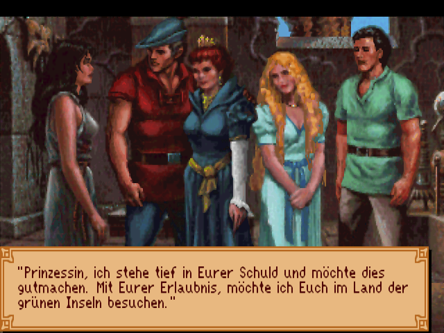 King's Quest V: Absence Makes the Heart Go Yonder! (VGA/DOS/German)