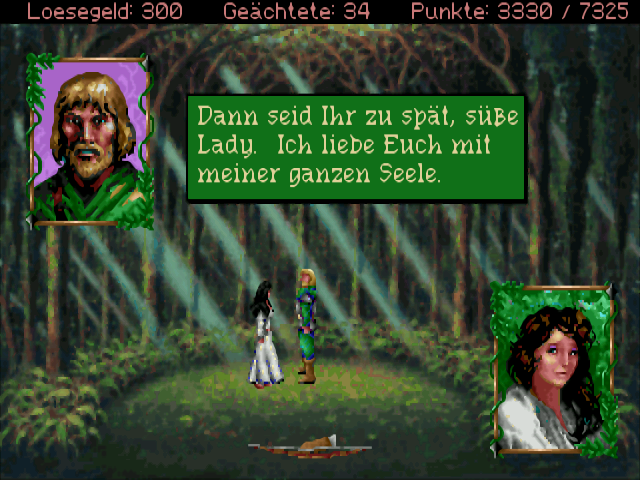 Conquests of the Longbow: The Legend of Robin Hood (VGA/DOS/German)