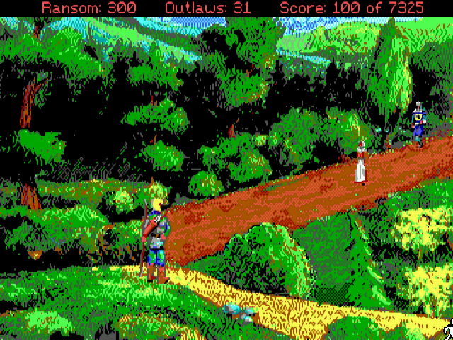 Conquests of the Longbow: The Legend of Robin Hood (EGA/DOS/English)