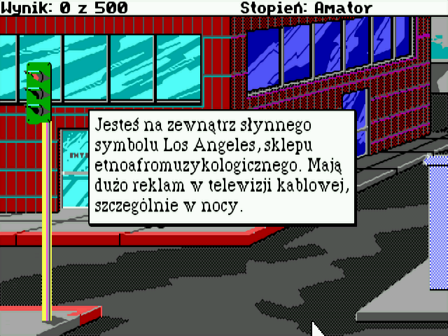 Leisure Suit Larry 2: Goes Looking for Love (in Several Wrong Places) (DOS/Polish)