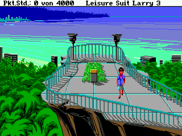 Leisure Suit Larry 3: Passionate Patti in Pursuit of the Pulsating Pectorals (DOS/German)