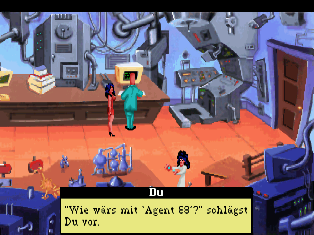 Leisure Suit Larry 5: Passionate Patti Does a Little Undercover Work (DOS/German)