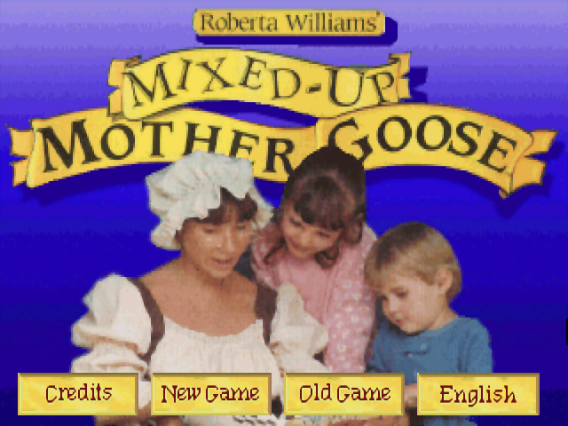Mixed-Up Mother Goose (DOS/English)