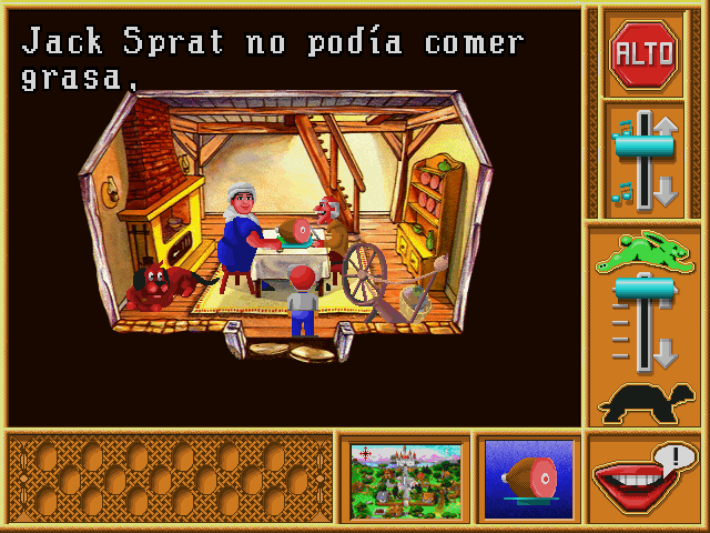 Mixed-Up Mother Goose Deluxe (Windows/Spanish)
