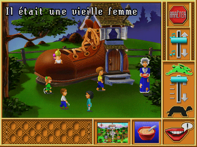 Mixed-Up Mother Goose Deluxe (Windows/French)