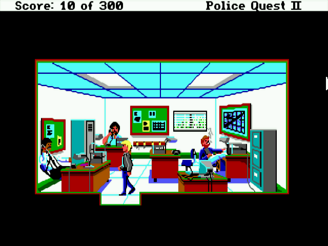 Police Quest 2: The Vengeance (DOS/English)