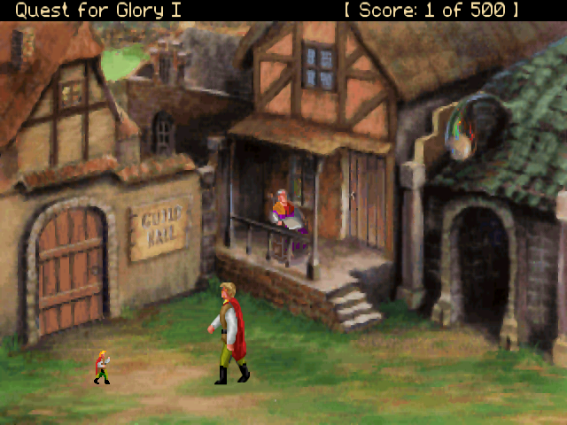 Quest for Glory I: So You Want To Be A Hero (VGA/DOS/English)