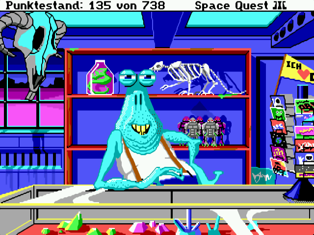 Space Quest III: The Pirates of Pestulon (DOS/German)
