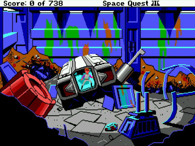 Space Quest III: The Pirates of Pestulon (DOS/English)