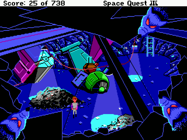 Space Quest III: The Pirates of Pestulon (DOS/English)