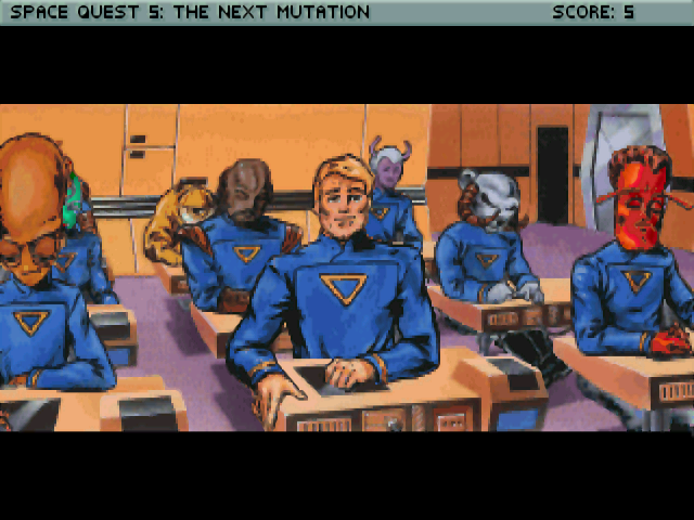 Space Quest V: The Next Mutation (DOS/English)
