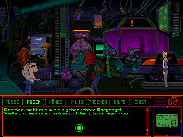 Space Quest 6: Roger Wilco in the Spinal Frontier (DOS/German)
