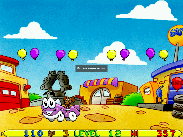 Putt-Putt and Pep's Balloon-O-Rama (Windows/English)