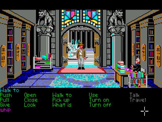 Indiana Jones and the Last Crusade: The Graphic Adventure (Amiga/English)
