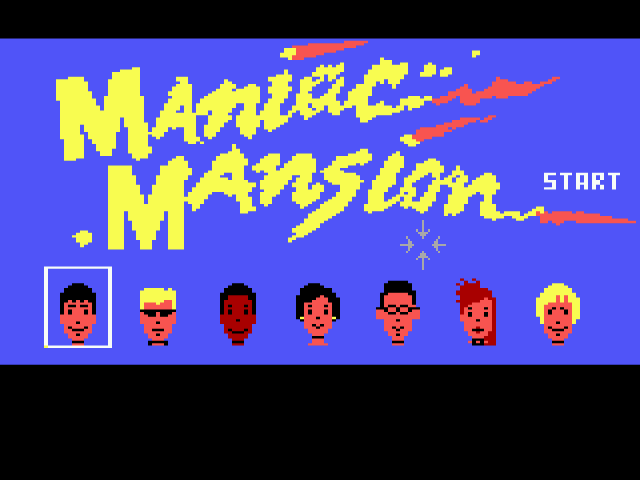 Maniac Mansion (DOS/English)