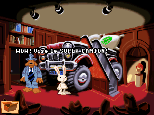 Sam & Max: Hit the Road (DOS/French)